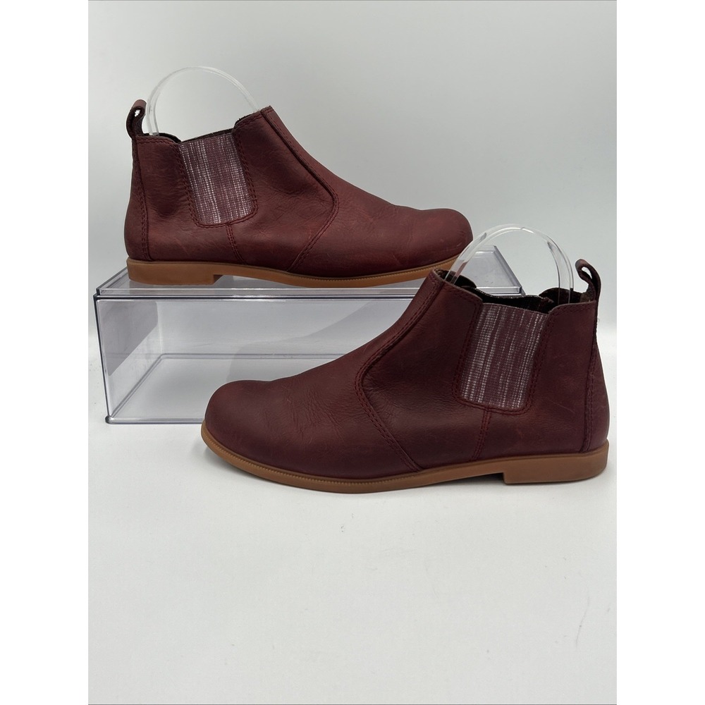 Kodiak‎ Low-Rider Chelsea Boots Size 8 Red Leather Comfort